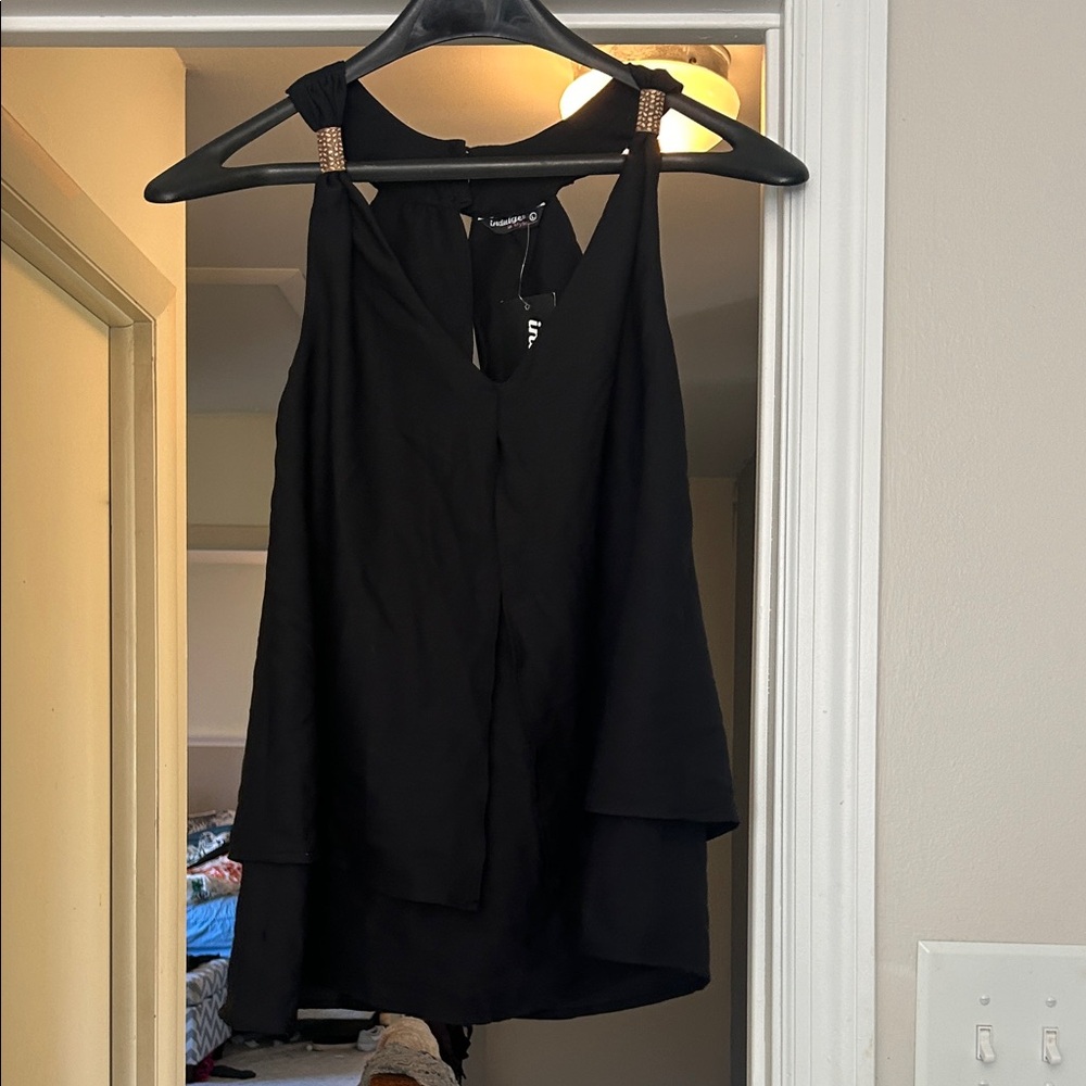 Indulge Elegant Black Top